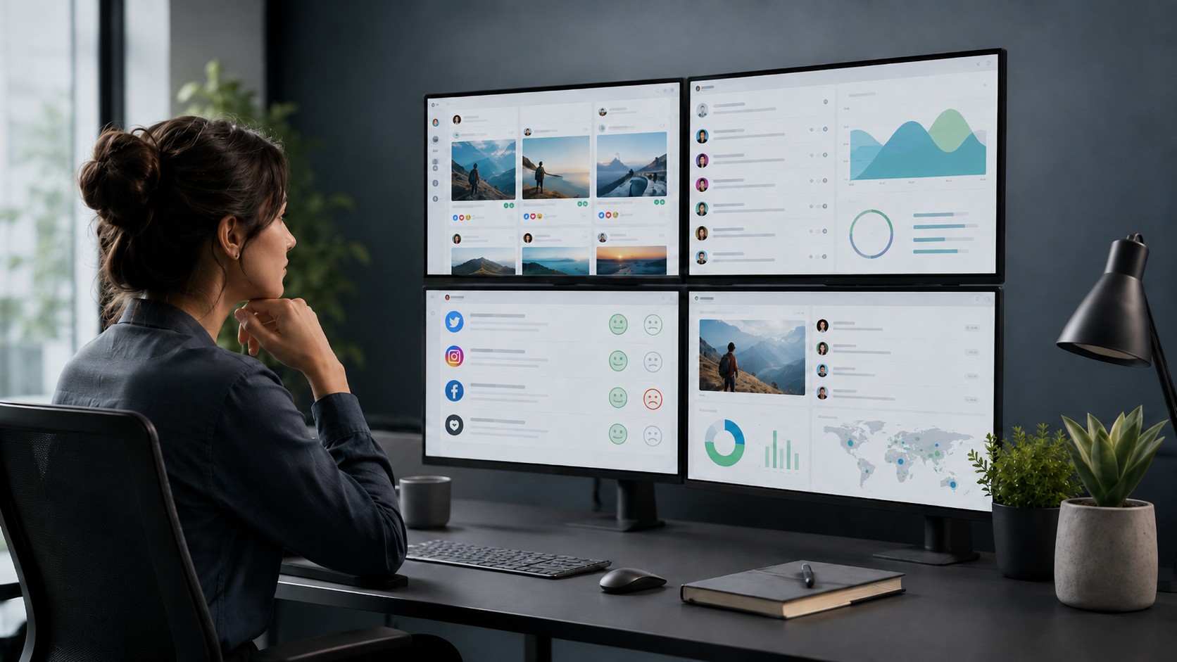 monitoramento de redes sociais